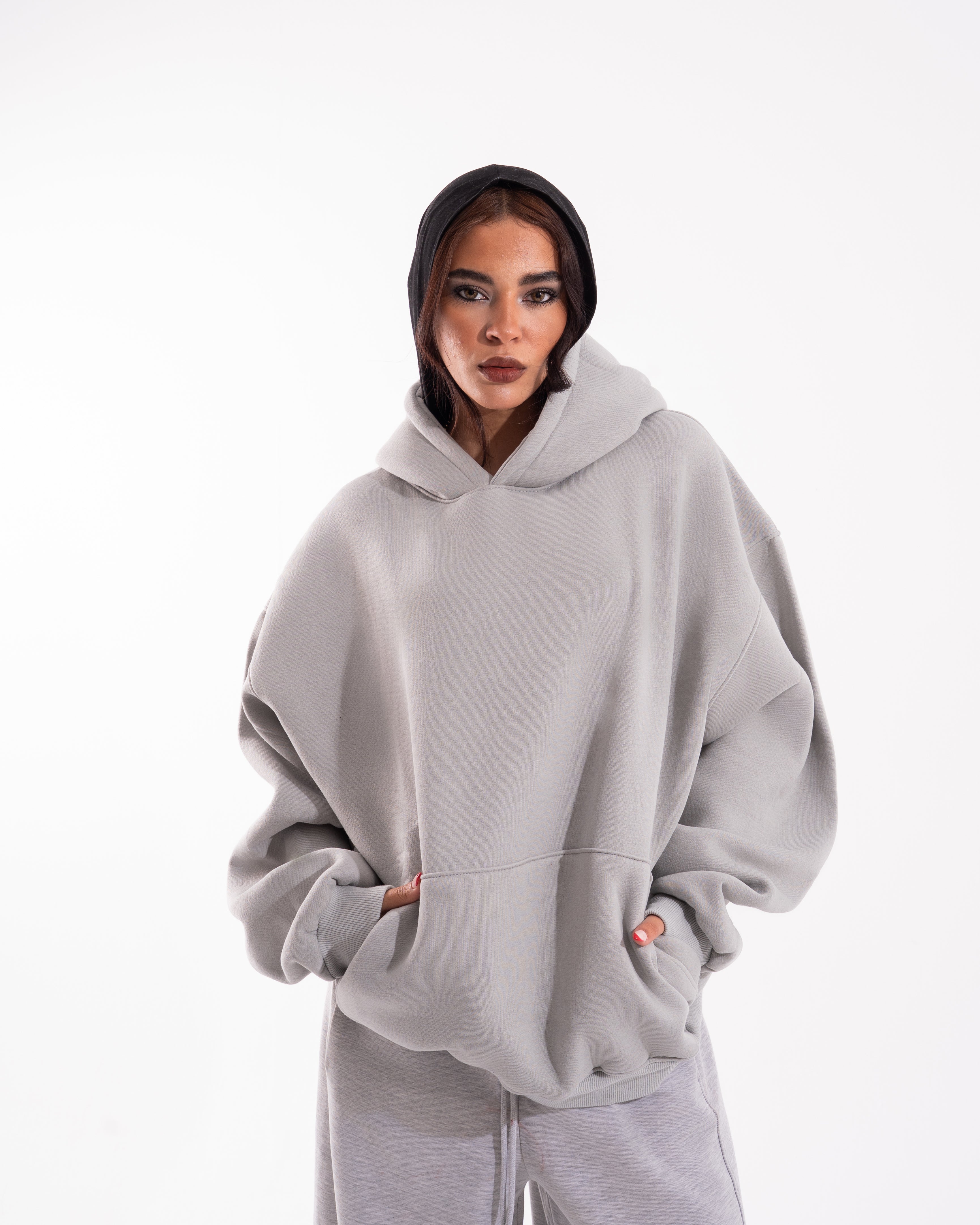SILVER HOODIE