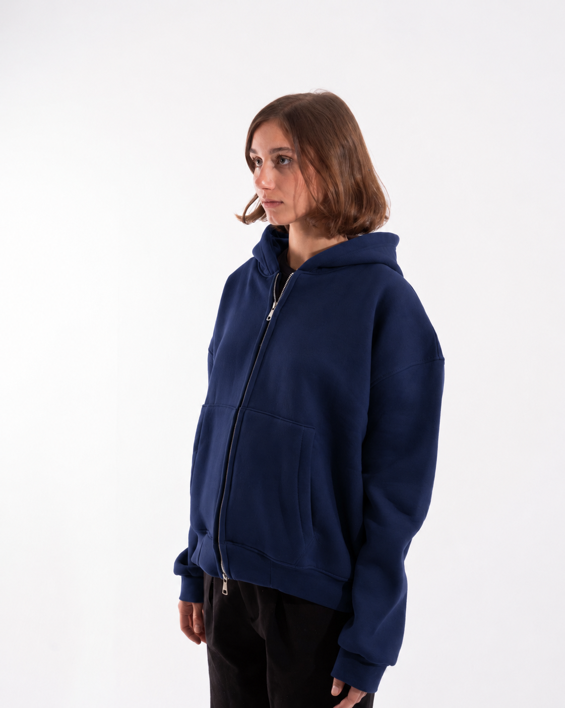 NAVY ZIPUP