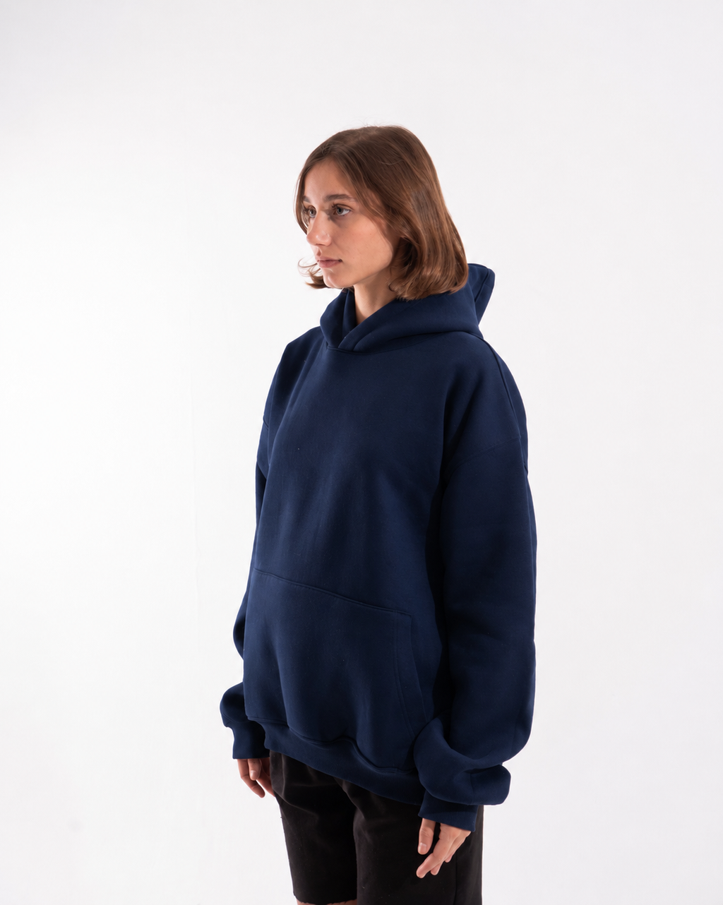 NAVY HOODIE