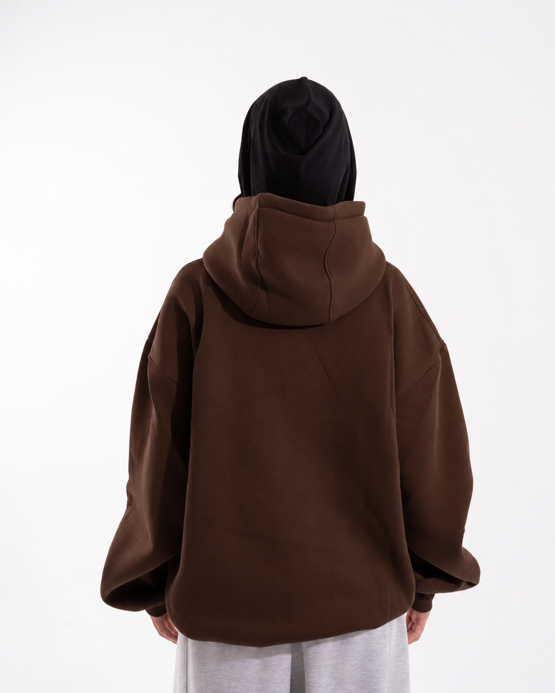 BROWN HOODIE