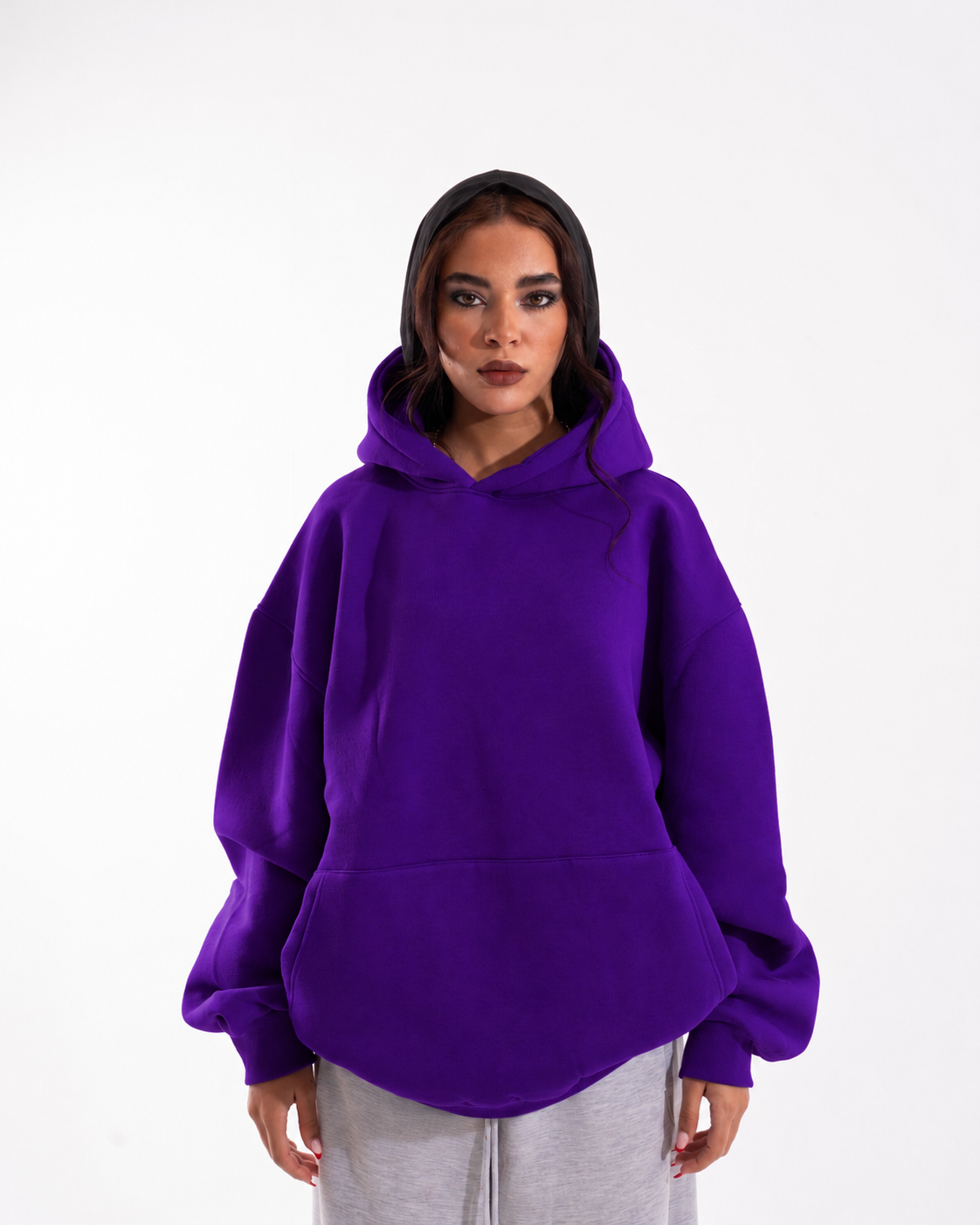 DARK PURPLE HOODIE