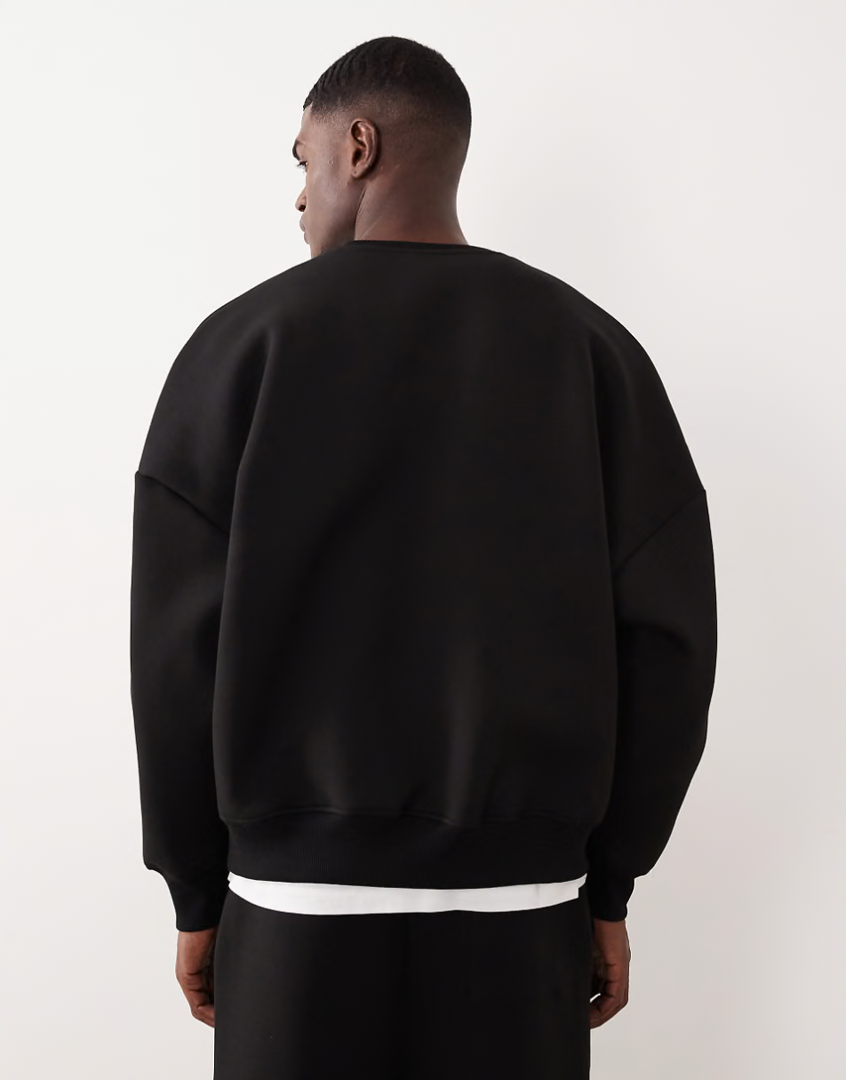 BLACK CREWNECK